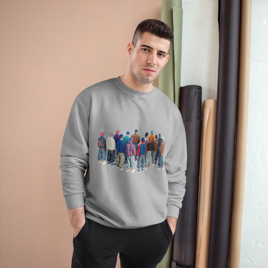 Urban Vibes Champion Sweatshirt - Street Style Art Design