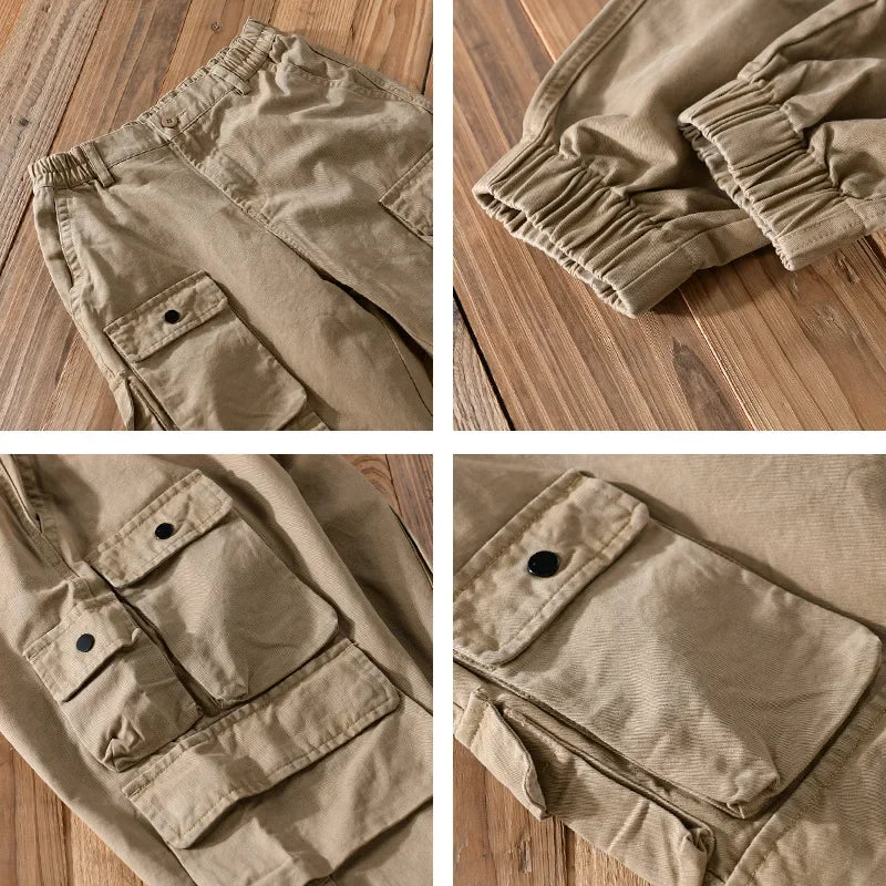 Retro Cargo uomo 100% cotone