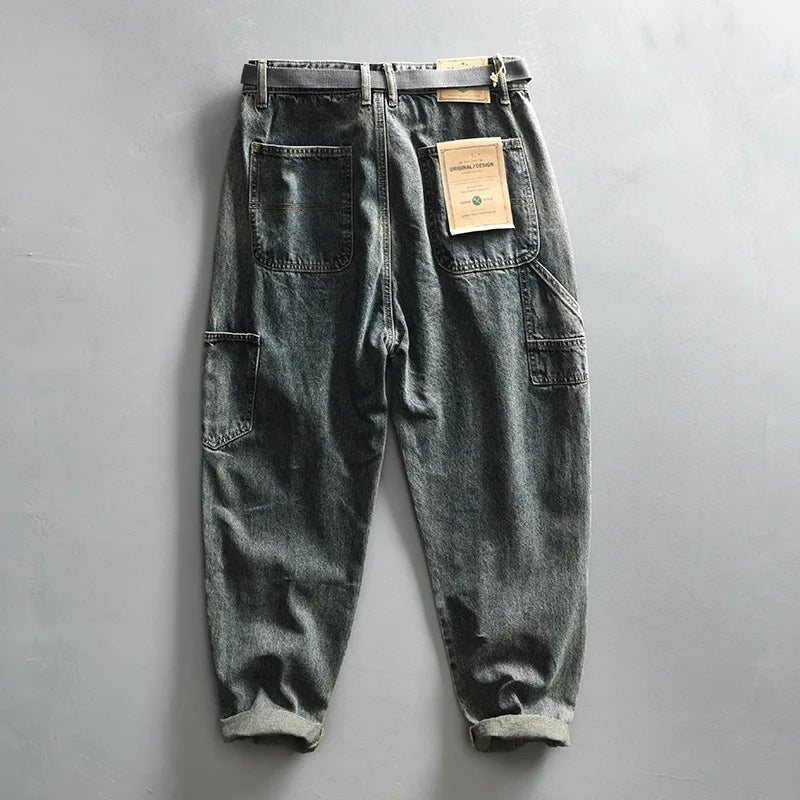 Vintage Jeans  Cargo 100% cotone